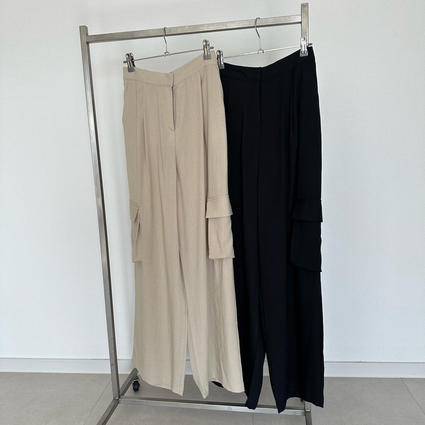 SOUIT東大門直郵女裝新款休閑真品26春夏熱賣人氣休閑褲口袋SOUIT by mabel-L休閑褲