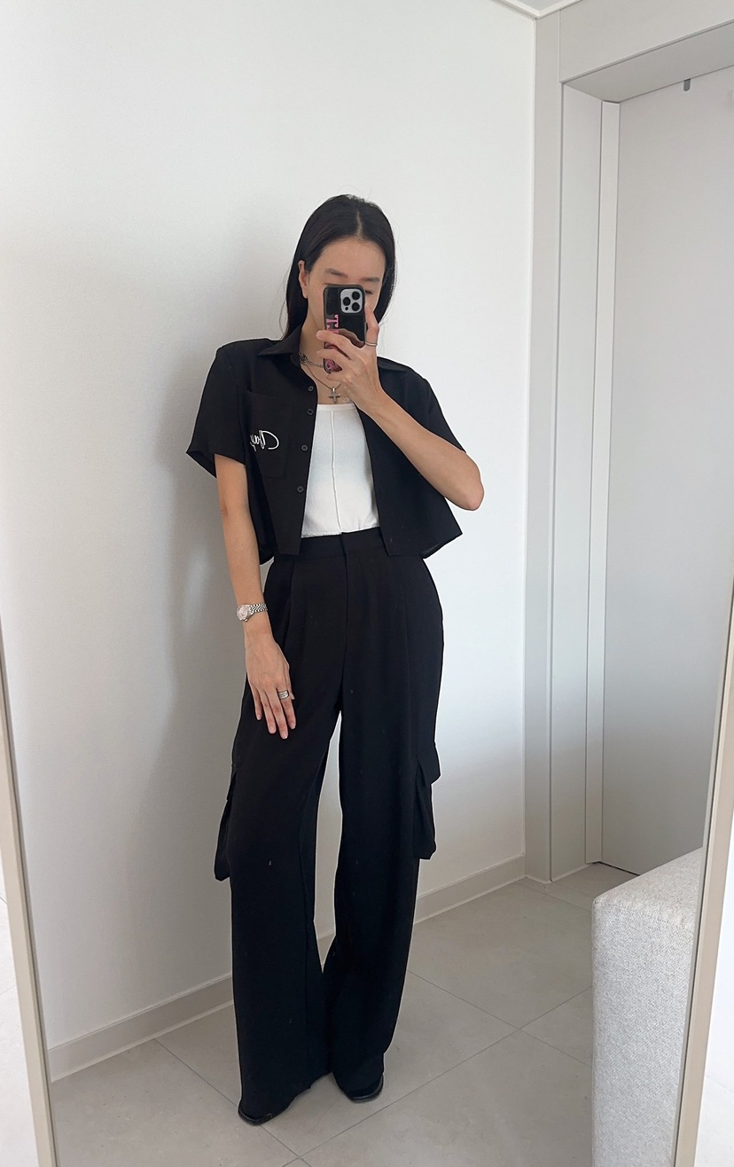 SOUIT東大門直郵女裝新款休閑真品26春夏熱賣人氣休閑褲口袋SOUIT by mabel-L休閑褲