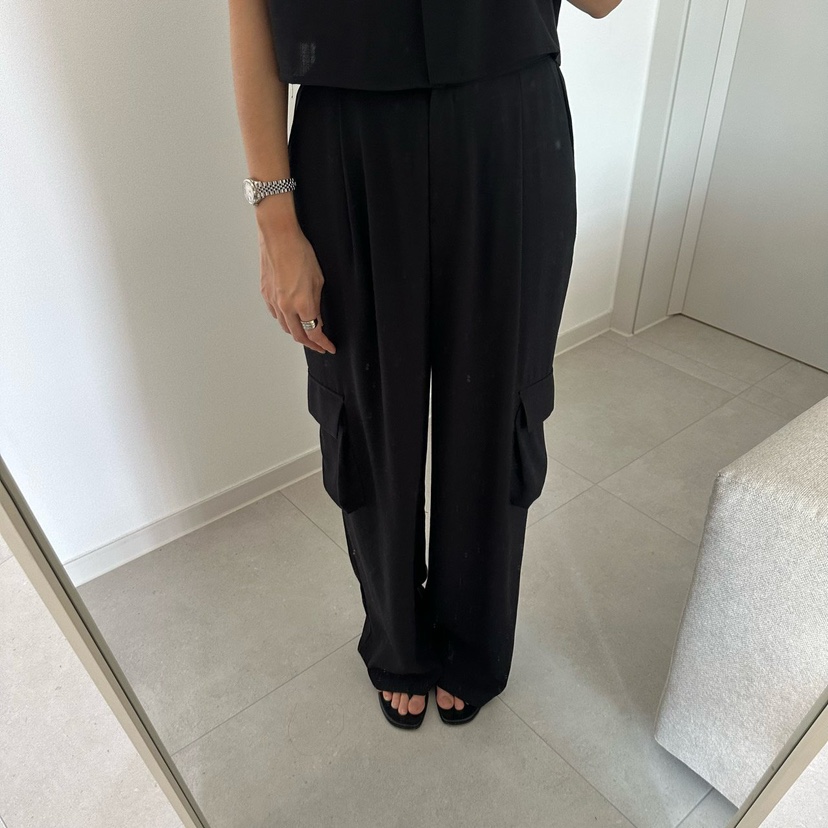 SOUIT東大門直郵女裝新款休閑真品26春夏熱賣人氣休閑褲口袋SOUIT by mabel-L休閑褲