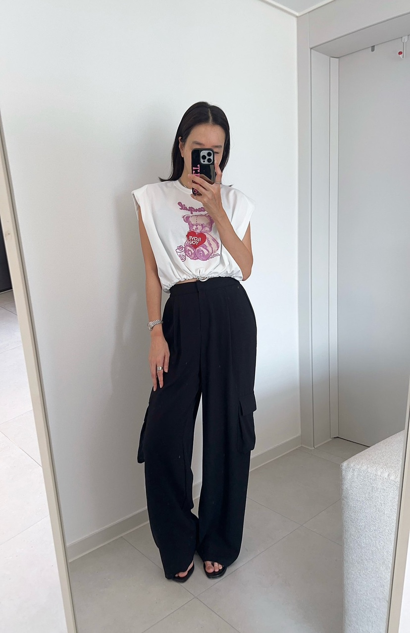 SOUIT東大門直郵女裝新款休閑真品26春夏熱賣人氣休閑褲口袋SOUIT by mabel-L休閑褲