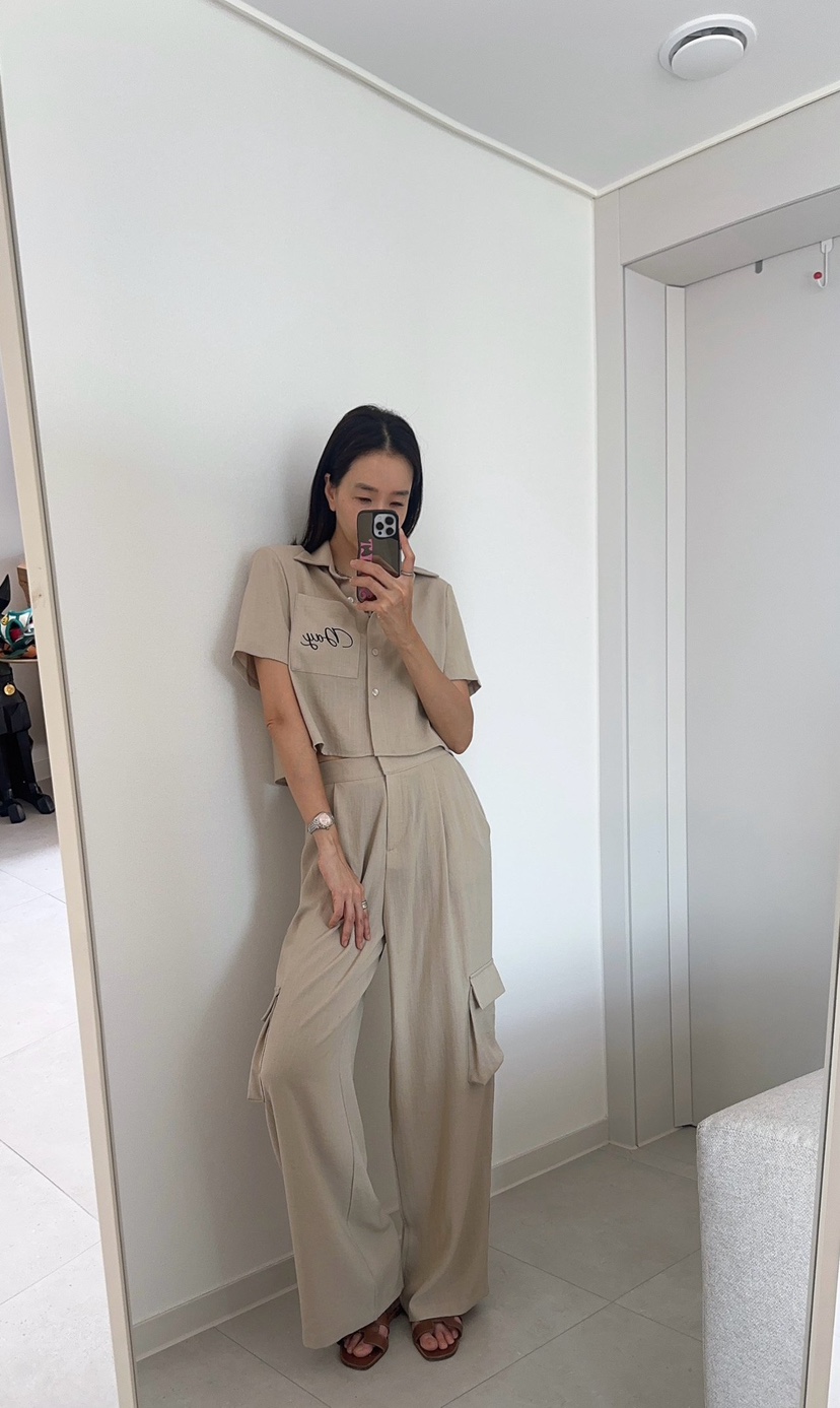 SOUIT東大門直郵女裝新款休閑真品26春夏熱賣人氣休閑褲口袋SOUIT by mabel-L休閑褲