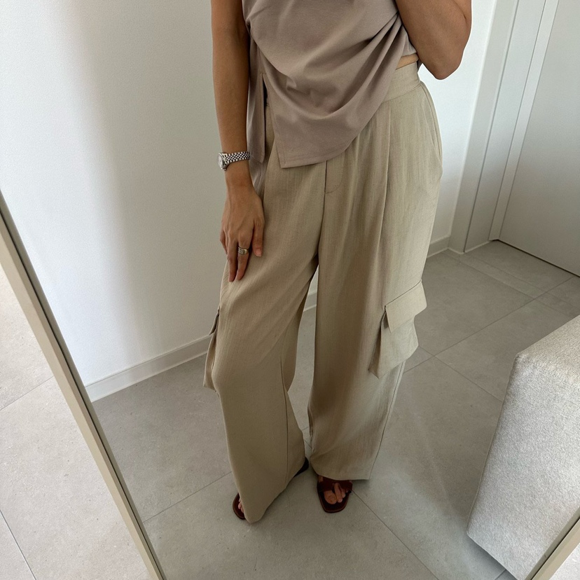 SOUIT東大門直郵女裝新款休閑真品26春夏熱賣人氣休閑褲口袋SOUIT by mabel-L休閑褲