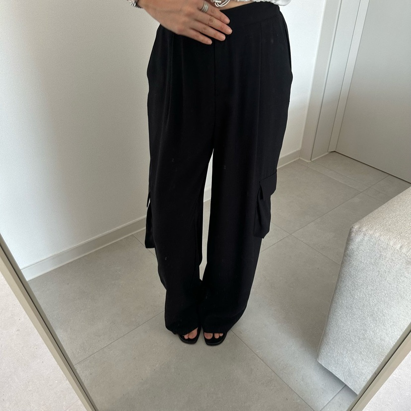 SOUIT東大門直郵女裝新款休閑真品26春夏熱賣人氣休閑褲口袋SOUIT by mabel-L休閑褲圖色2