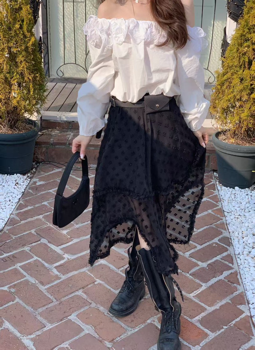 MOVENNE東大門實拍女士新品推薦熱賣真品休閑半身裙中短裙MOVENNE半身裙/中短裙