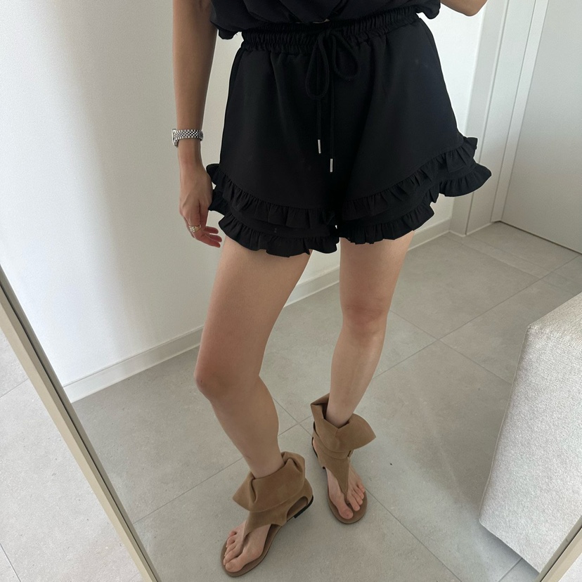 SOUIT東大門實拍女士新品時尚職業推薦26春夏真品短褲套裝SOUIT by mabel-L短褲