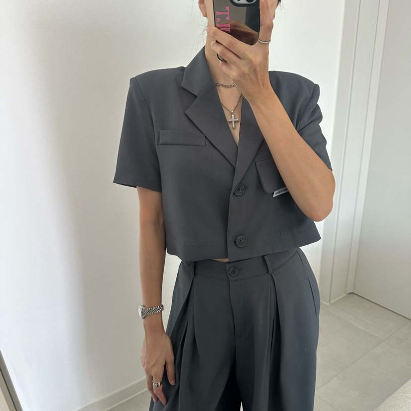 SOUIT東大門直郵女士新品26春夏人氣時尚休閑熱賣推薦夾克SOUIT by mabel-L夾克