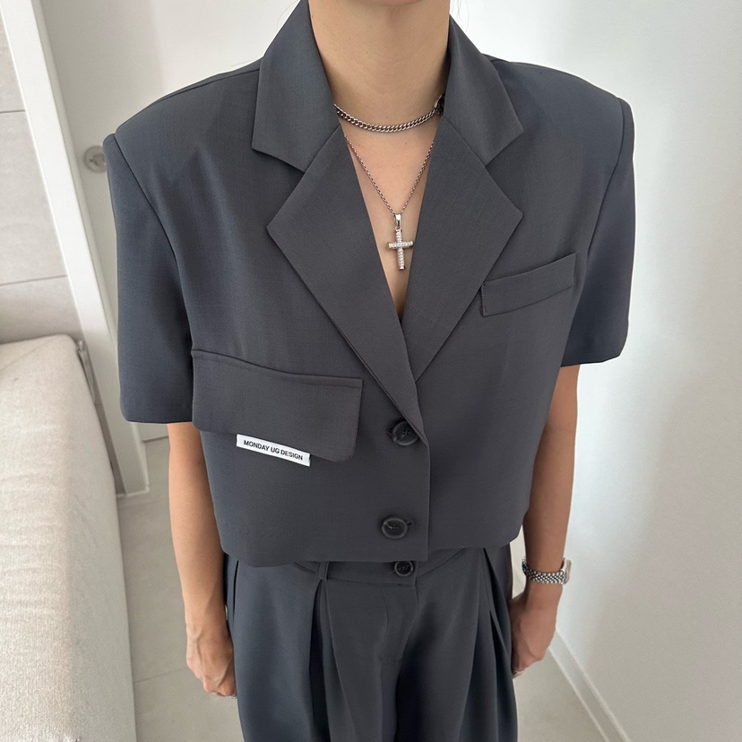 SOUIT東大門直郵女士新品26春夏人氣時尚休閑熱賣推薦夾克SOUIT by mabel-L夾克