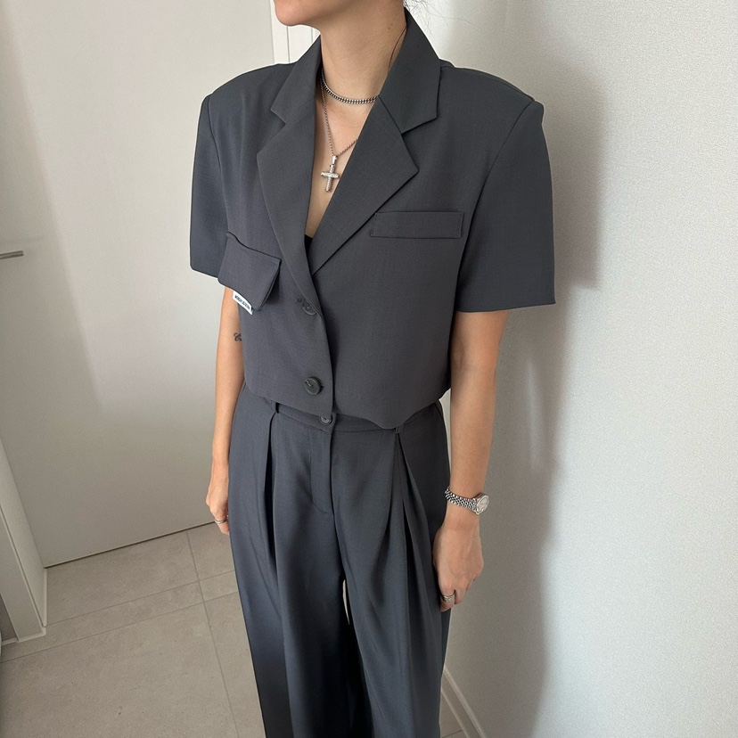 SOUIT東大門直郵女士新品26春夏人氣時尚休閑熱賣推薦夾克SOUIT by mabel-L夾克