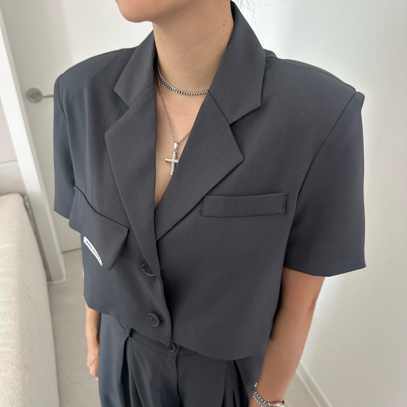 SOUIT東大門直郵女士新品26春夏人氣時尚休閑熱賣推薦夾克SOUIT by mabel-L夾克