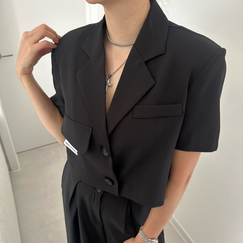 SOUIT東大門直郵女士新品26春夏人氣時尚休閑熱賣推薦夾克SOUIT by mabel-L夾克