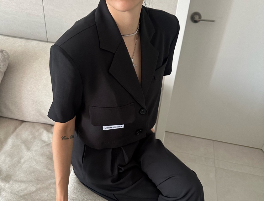 SOUIT東大門直郵女士新品26春夏人氣時尚休閑熱賣推薦夾克SOUIT by mabel-L夾克