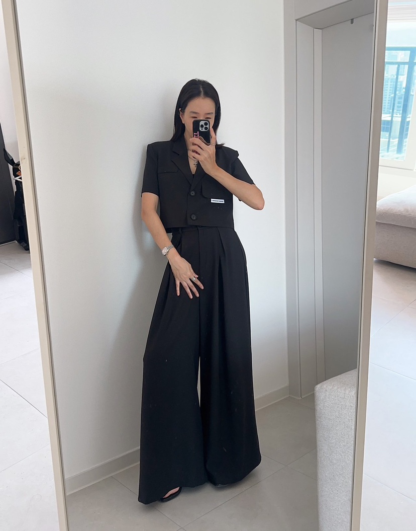 SOUIT韓國直郵女裝新品時尚休閑職業26春夏真品推薦休閑褲SOUIT by mabel-L休閑褲