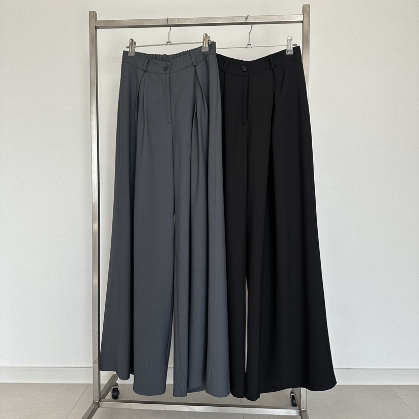 SOUIT韓國直郵女裝新品時尚休閑職業26春夏真品推薦休閑褲SOUIT by mabel-L休閑褲