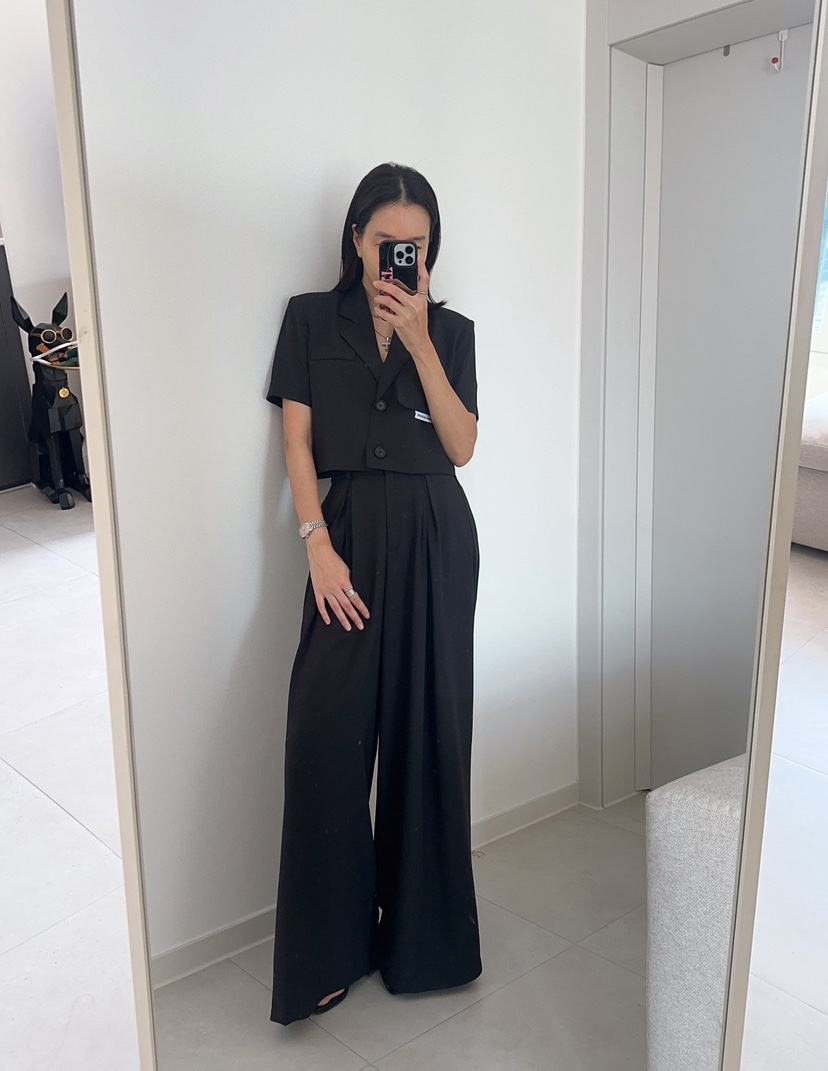 SOUIT韓國直郵女裝新品時尚休閑職業26春夏真品推薦休閑褲SOUIT by mabel-L休閑褲