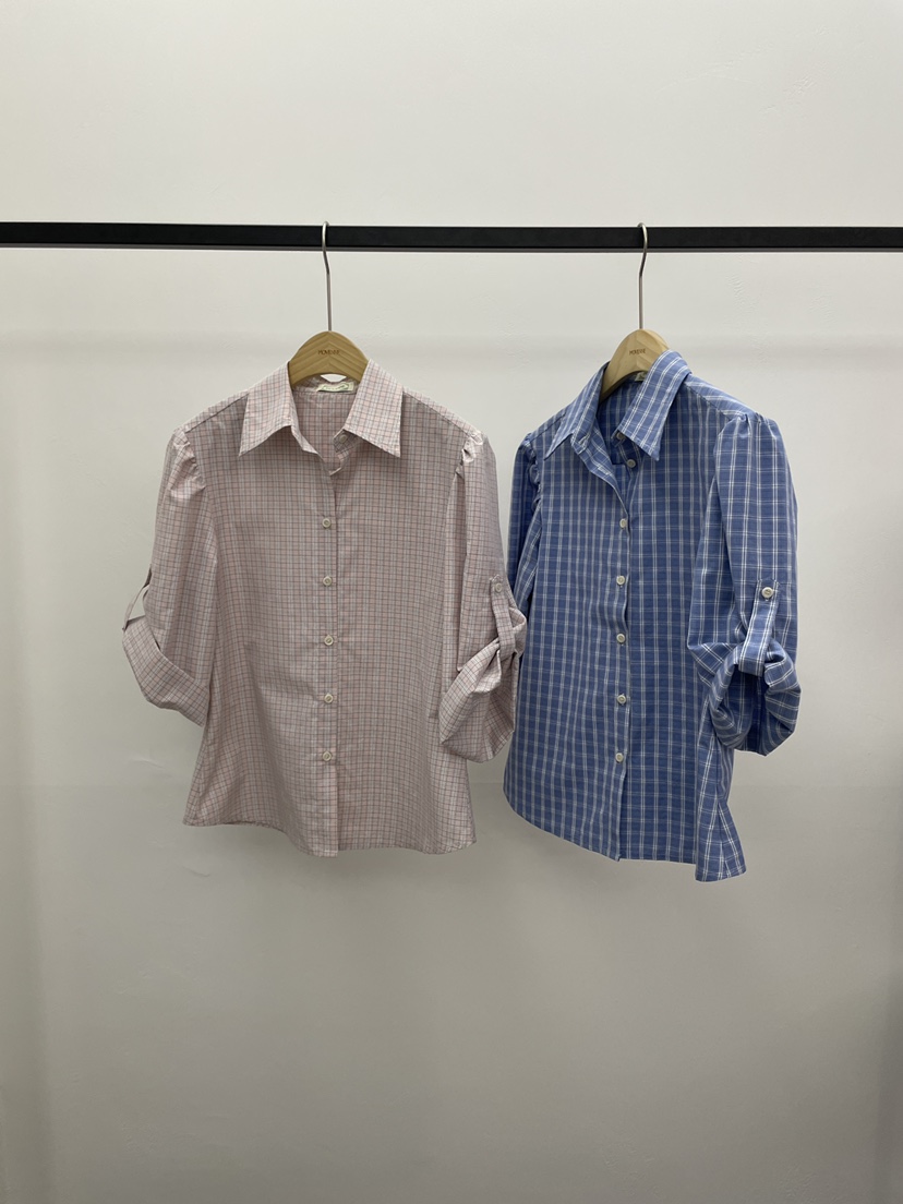 MOVENNE韓國直郵女裝新品休閑真品26春夏人氣熱賣襯衫蕾絲衫MOVENNE襯衫/蕾絲衫