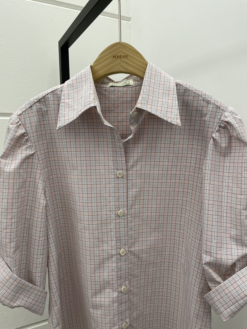 MOVENNE韓國直郵女裝新品休閑真品26春夏人氣熱賣襯衫蕾絲衫MOVENNE襯衫/蕾絲衫