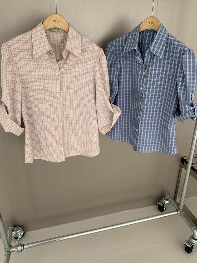 MOVENNE韓國直郵女裝新品休閑真品26春夏人氣熱賣襯衫蕾絲衫MOVENNE襯衫/蕾絲衫