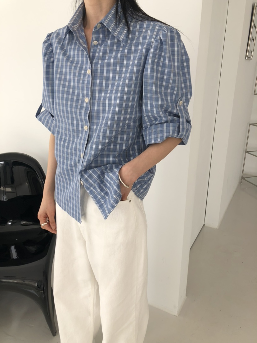 MOVENNE韓國直郵女裝新品休閑真品26春夏人氣熱賣襯衫蕾絲衫MOVENNE襯衫/蕾絲衫