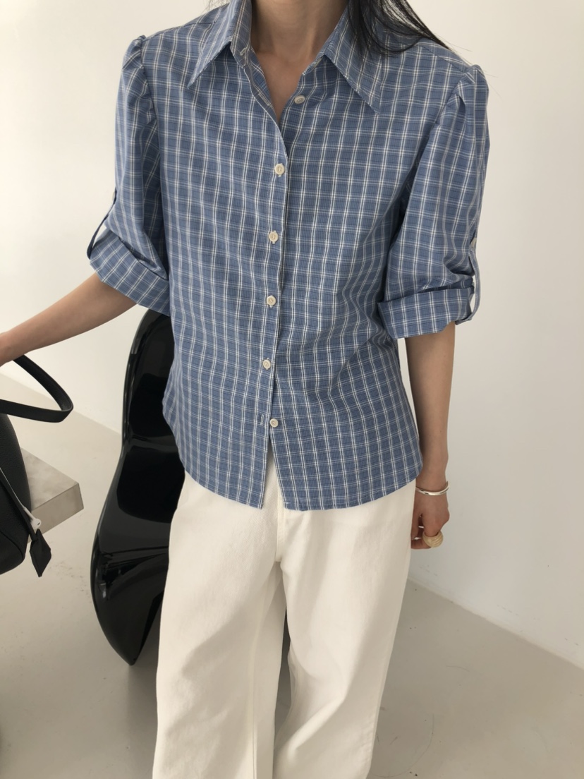 MOVENNE韓國直郵女裝新品休閑真品26春夏人氣熱賣襯衫蕾絲衫MOVENNE襯衫/蕾絲衫