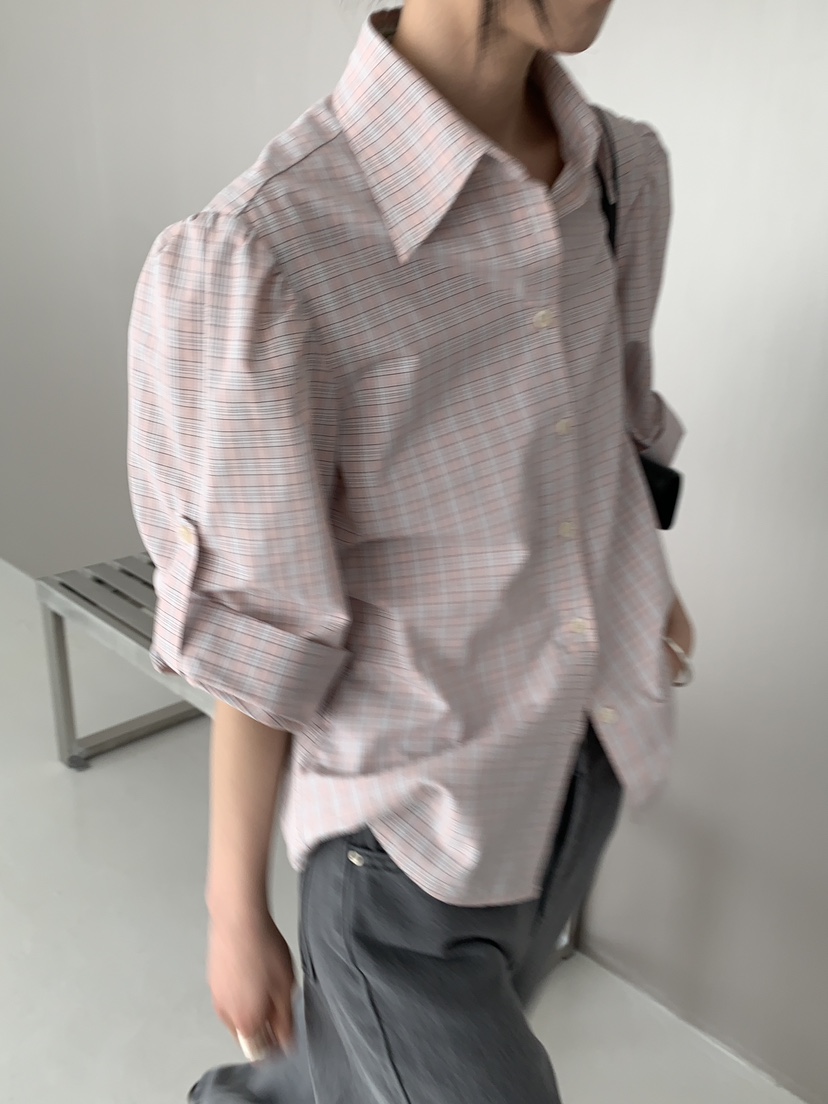 MOVENNE韓國直郵女裝新品休閑真品26春夏人氣熱賣襯衫蕾絲衫MOVENNE襯衫/蕾絲衫