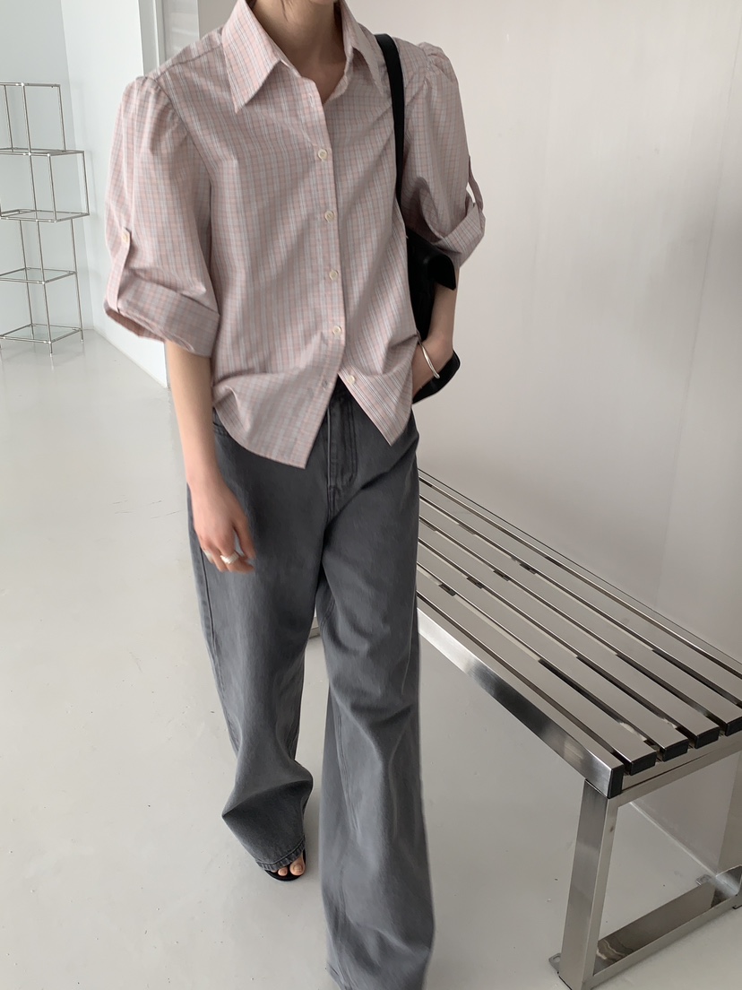 MOVENNE韓國直郵女裝新品休閑真品26春夏人氣熱賣襯衫蕾絲衫MOVENNE襯衫/蕾絲衫