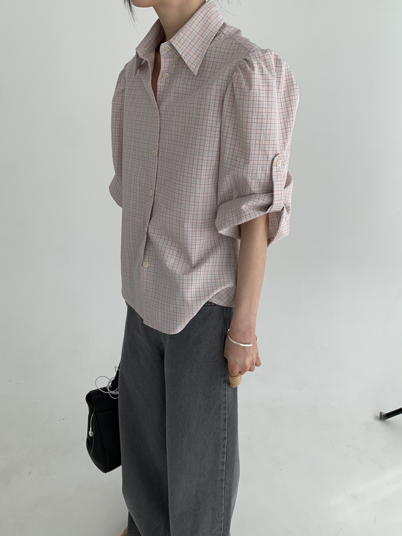 MOVENNE韓國直郵女裝新品休閑真品26春夏人氣熱賣襯衫蕾絲衫MOVENNE襯衫/蕾絲衫