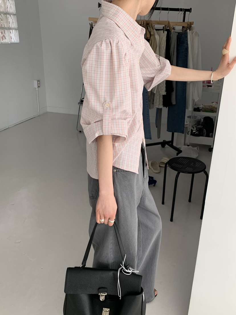 MOVENNE韓國直郵女裝新品休閑真品26春夏人氣熱賣襯衫蕾絲衫MOVENNE襯衫/蕾絲衫