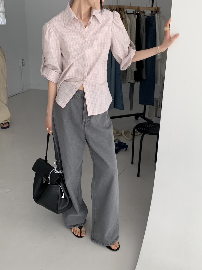 MOVENNE韓國直郵女裝新品休閑真品26春夏人氣熱賣襯衫蕾絲衫MOVENNE襯衫/蕾絲衫