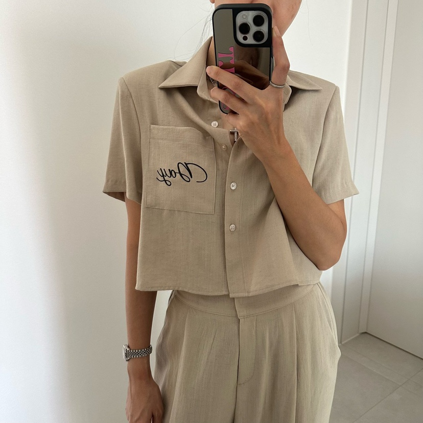 SOUIT東大門直郵女士新款推薦人氣真品時尚26春夏襯衫蕾絲衫SOUIT by mabel-L襯衫/蕾絲衫