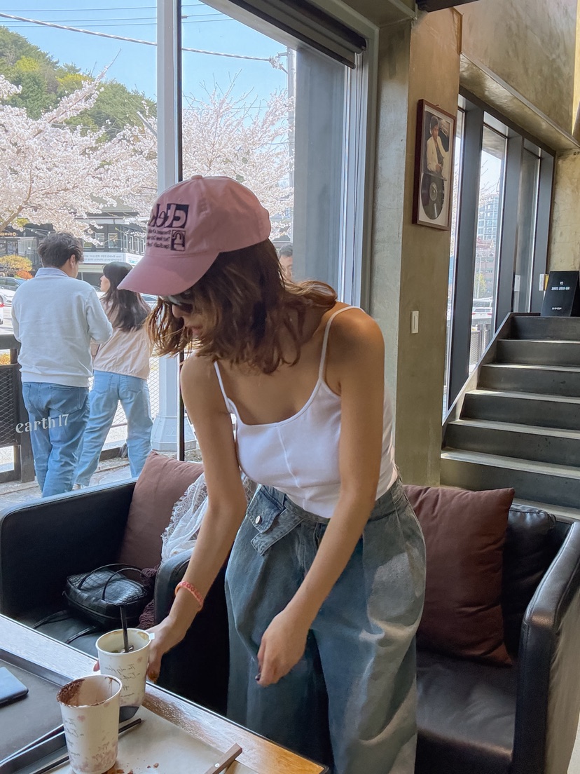 PARIS MATCH韓國代購女裝新款休閑時尚吊帶背心不含內搭PARIS MATCH吊帶/背心圖色2