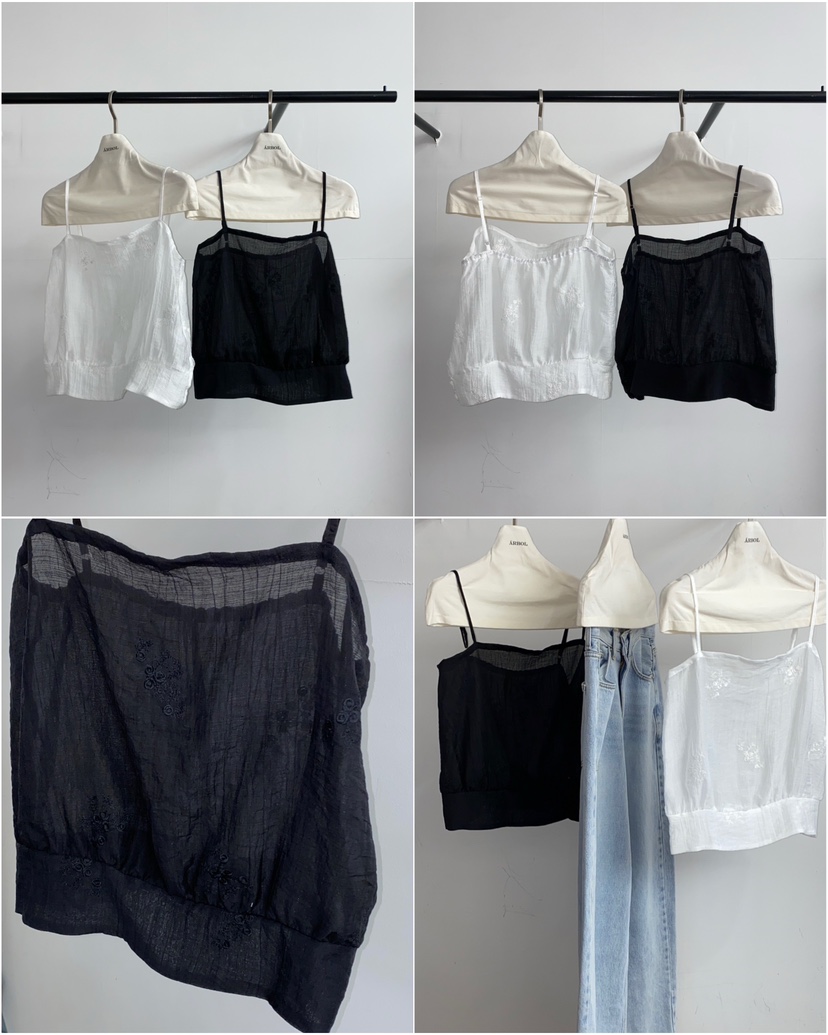 ARBOL韓國代購女士新品休閑26春夏推薦真品吊帶背心可愛的ARBOL吊帶/背心