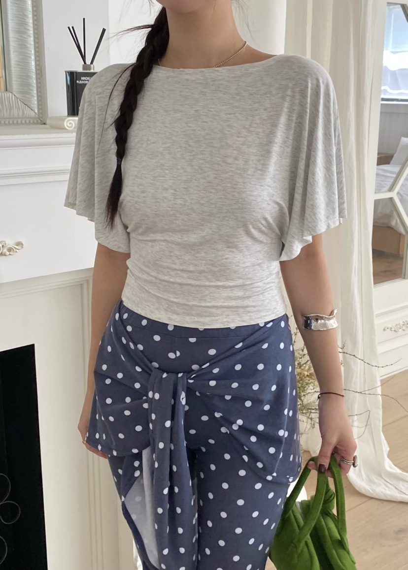 OUPPT東大門直郵女裝新款推薦真品人氣職業26春夏休閑T恤OUPPTT恤圖色2