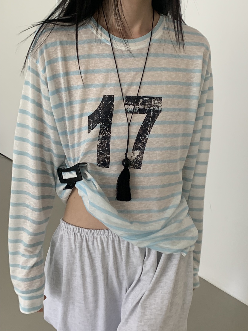 VAARA韓國直郵女裝新款熱賣職業人氣休閑時尚真品長袖T恤VAARA長袖T恤