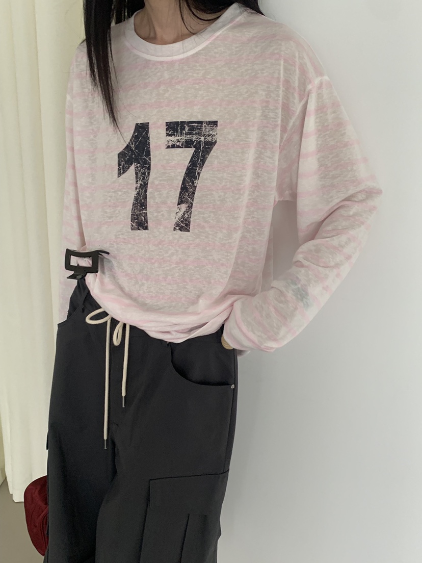 VAARA韓國直郵女裝新款熱賣職業人氣休閑時尚真品長袖T恤VAARA長袖T恤