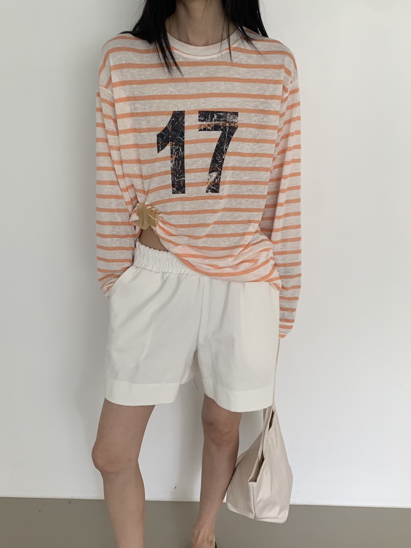 VAARA韓國直郵女裝新款熱賣職業人氣休閑時尚真品長袖T恤VAARA長袖T恤