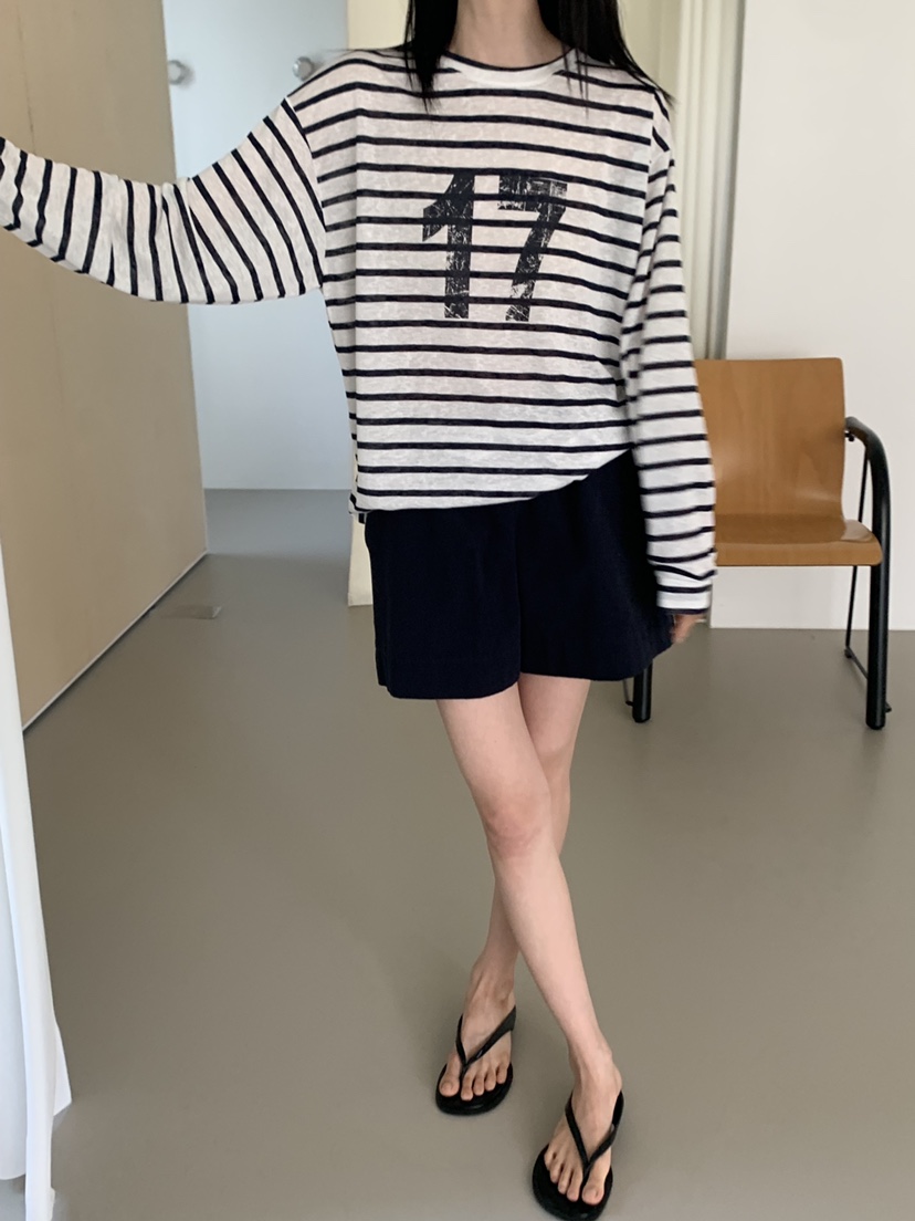 VAARA韓國直郵女裝新款熱賣職業人氣休閑時尚真品長袖T恤VAARA長袖T恤