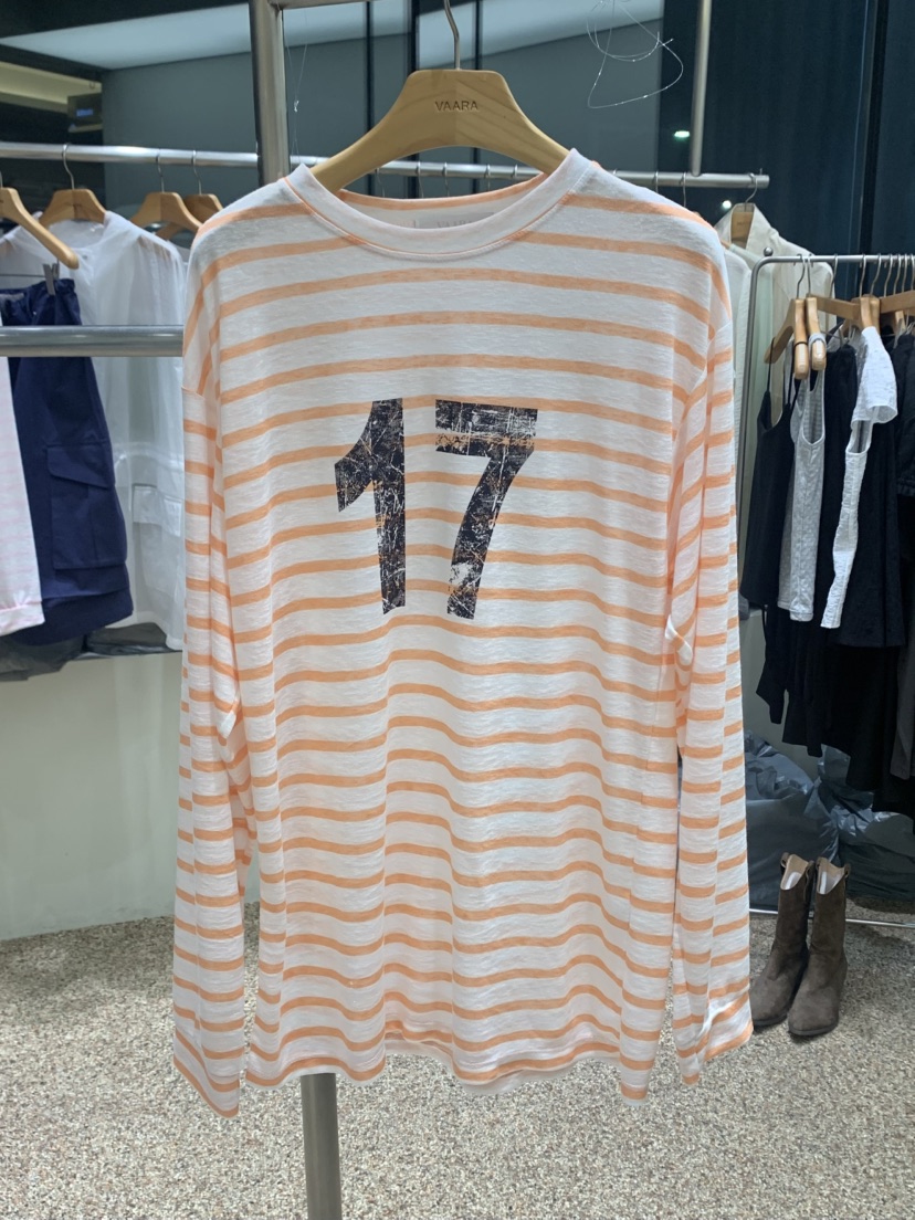 VAARA韓國直郵女裝新款熱賣職業人氣休閑時尚真品長袖T恤VAARA長袖T恤圖色3