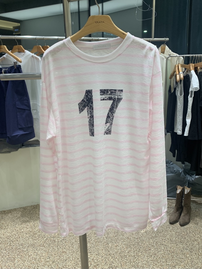 VAARA韓國直郵女裝新款熱賣職業人氣休閑時尚真品長袖T恤VAARA長袖T恤圖色4