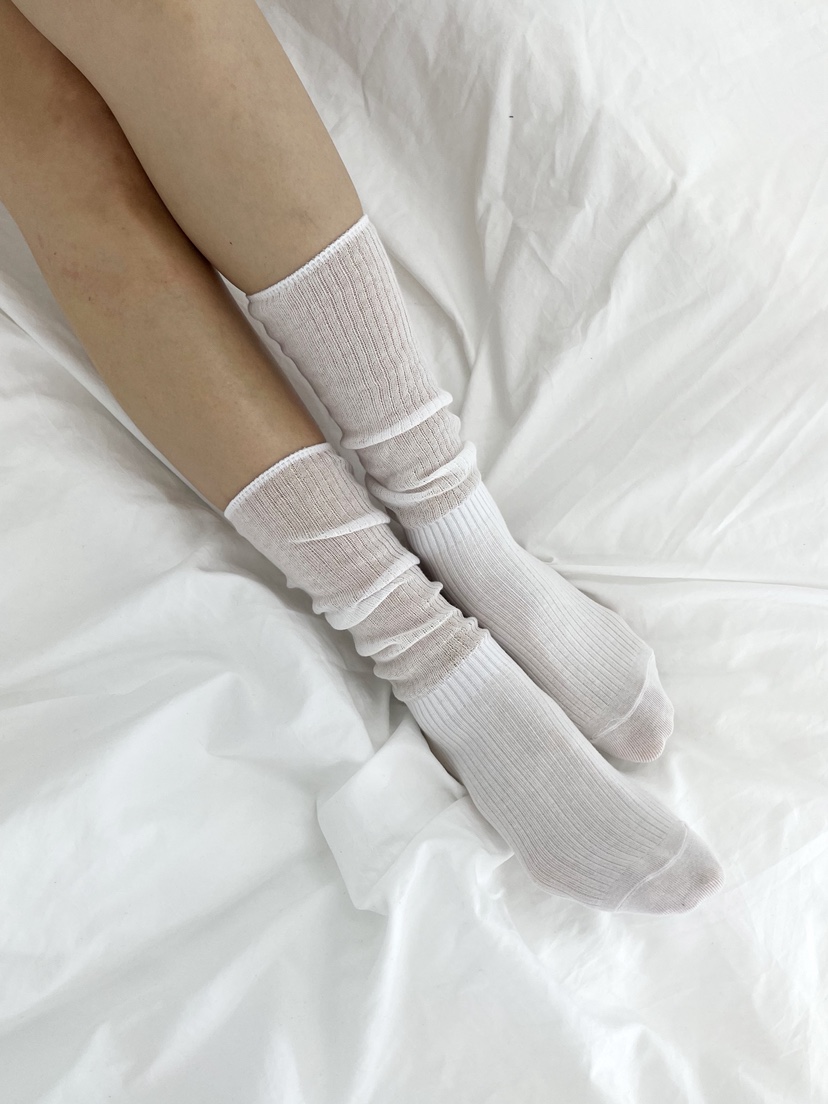NICEALICE韓國代購女裝新款職業休閑真品熱賣時尚襪子透明NICEALICE襪子圖色1