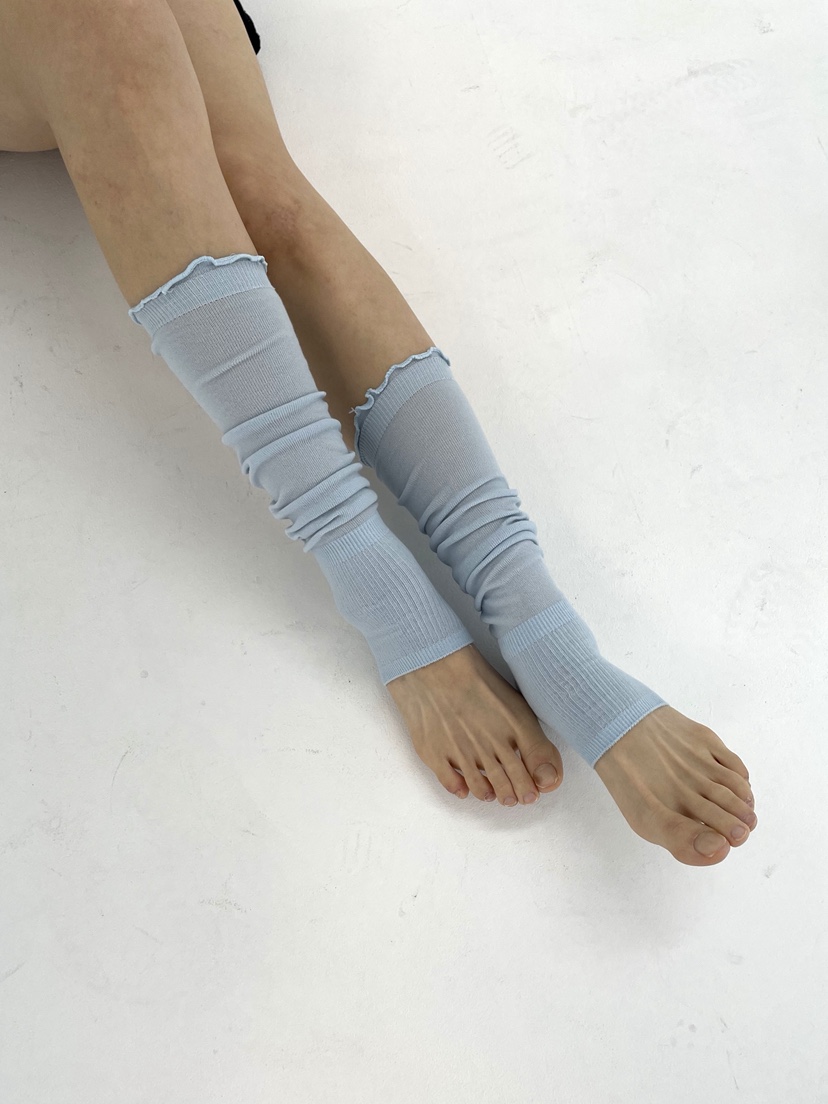 NICEALICE東大門直郵女裝新品推薦真品襪子七分褲荷葉邊腿套NICEALICE襪子圖色2