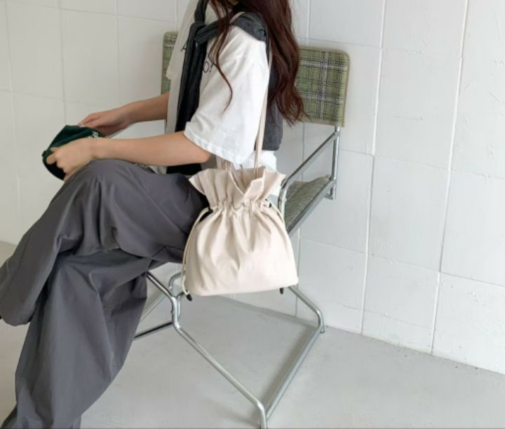 TROUVAILLE東大門代購女裝新款休閑26春夏人氣單肩斜跨包TROUVAILLE單肩/斜跨包