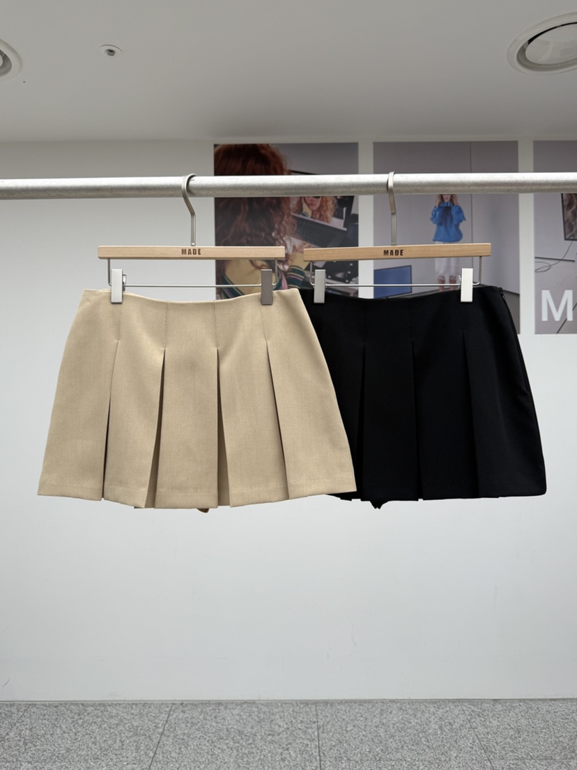 MADE-P韓國直郵女士新款休閑26春夏人氣時尚真品職業短裙MADE-P短裙