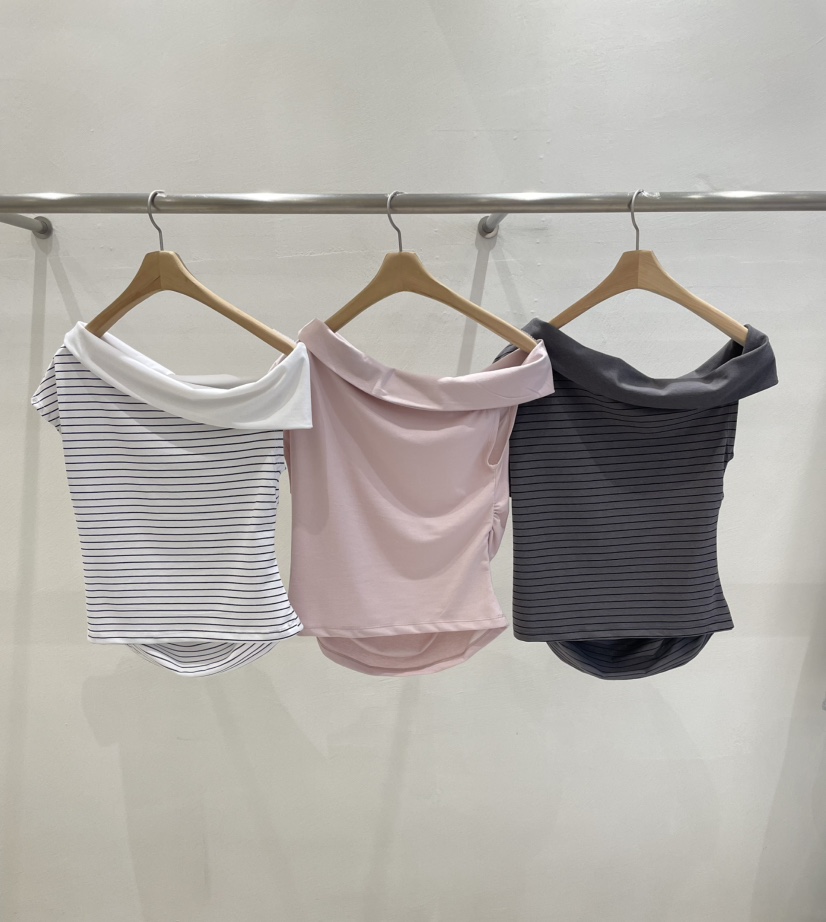 MUSK東大門直郵女士新品職業26春夏推薦人氣熱賣休閑時尚T恤MUSKT恤