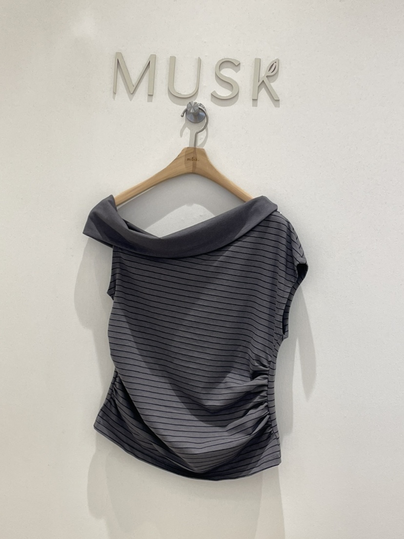 MUSK東大門直郵女士新品職業26春夏推薦人氣熱賣休閑時尚T恤MUSKT恤圖色2