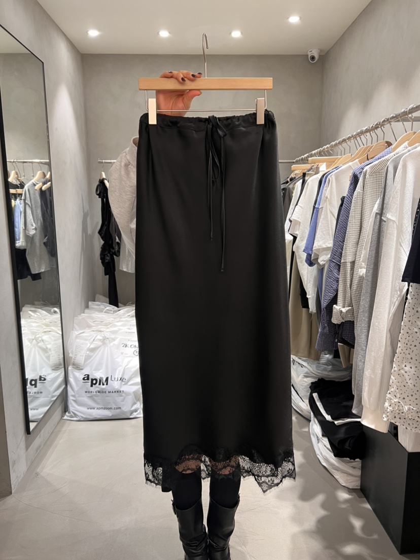 X-MOOD東大門實拍女裝新品26春夏人氣真品時尚職業休閑長裙X-MOOD長裙圖色3