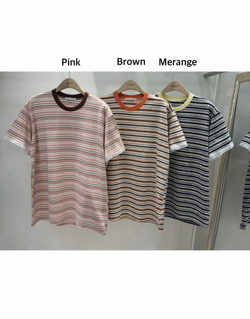 LOVABLE韓國代購女士新款人氣職業真品推薦時尚26春夏T恤LOVABLET恤