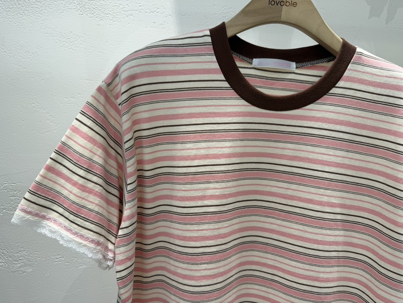 LOVABLE韓國代購女士新款人氣職業真品推薦時尚26春夏T恤LOVABLET恤