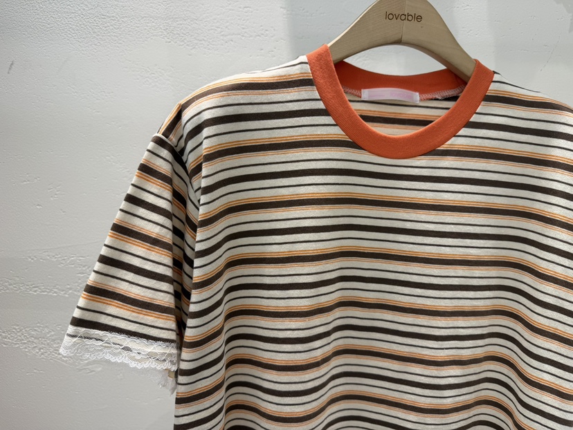 LOVABLE韓國代購女士新款人氣職業真品推薦時尚26春夏T恤LOVABLET恤