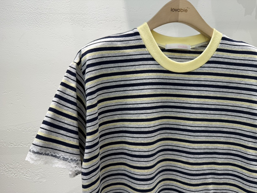 LOVABLE韓國代購女士新款人氣職業真品推薦時尚26春夏T恤LOVABLET恤