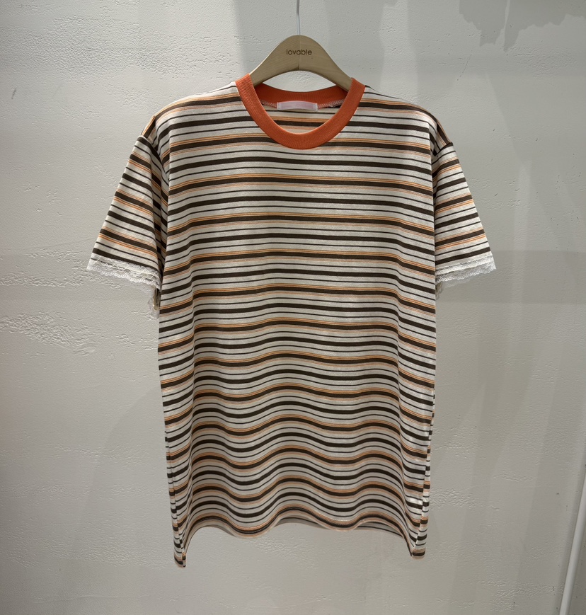 LOVABLE韓國代購女士新款人氣職業真品推薦時尚26春夏T恤LOVABLET恤圖色2